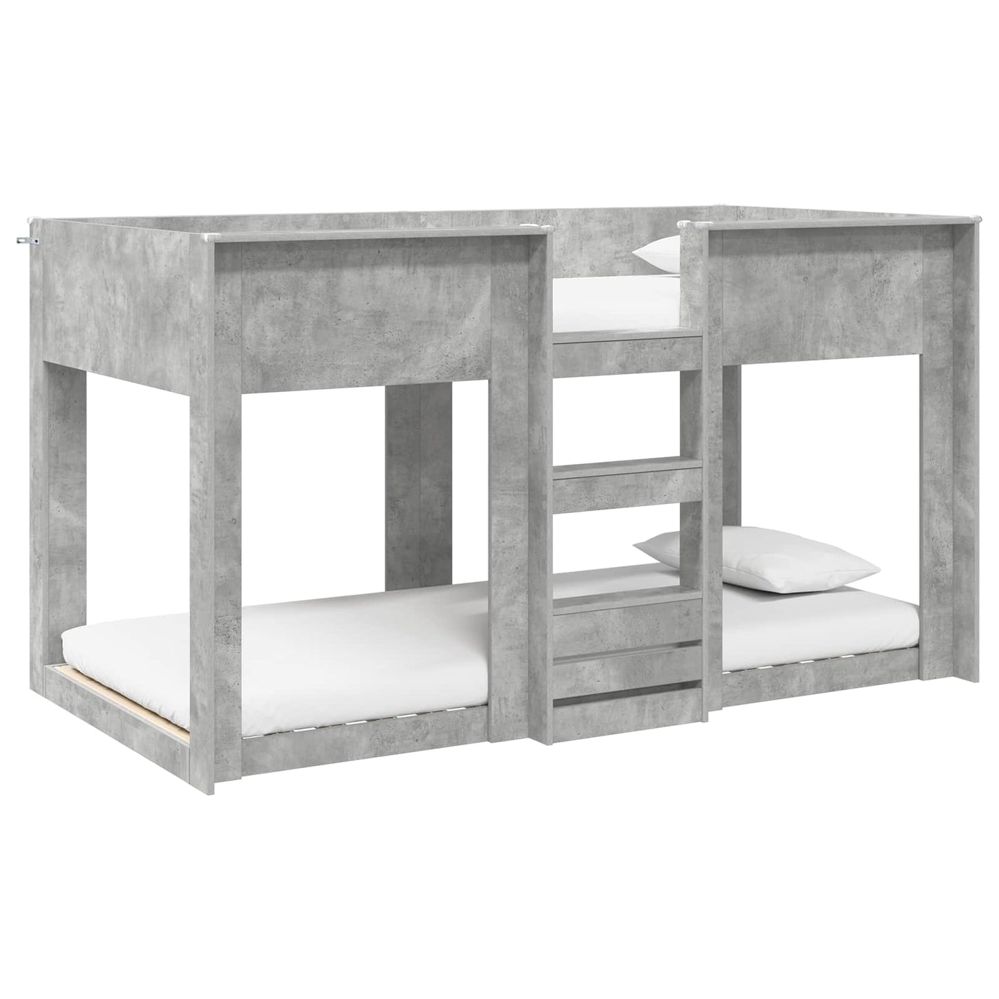 Letto a Castello per Bambini Grigio cemento 100 x 200 cm | homemem39
