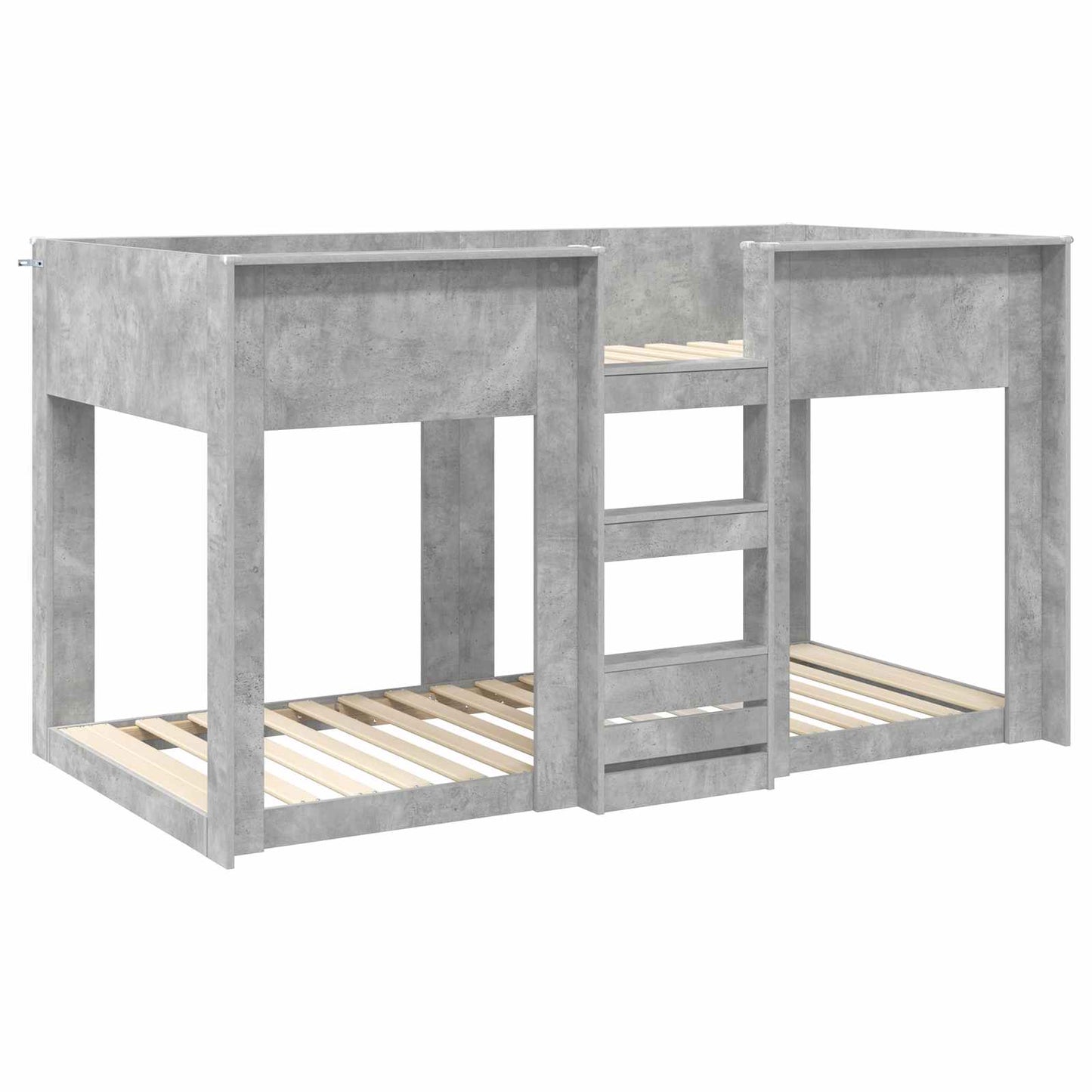 Letto a Castello per Bambini Grigio cemento 100 x 200 cm | homemem39