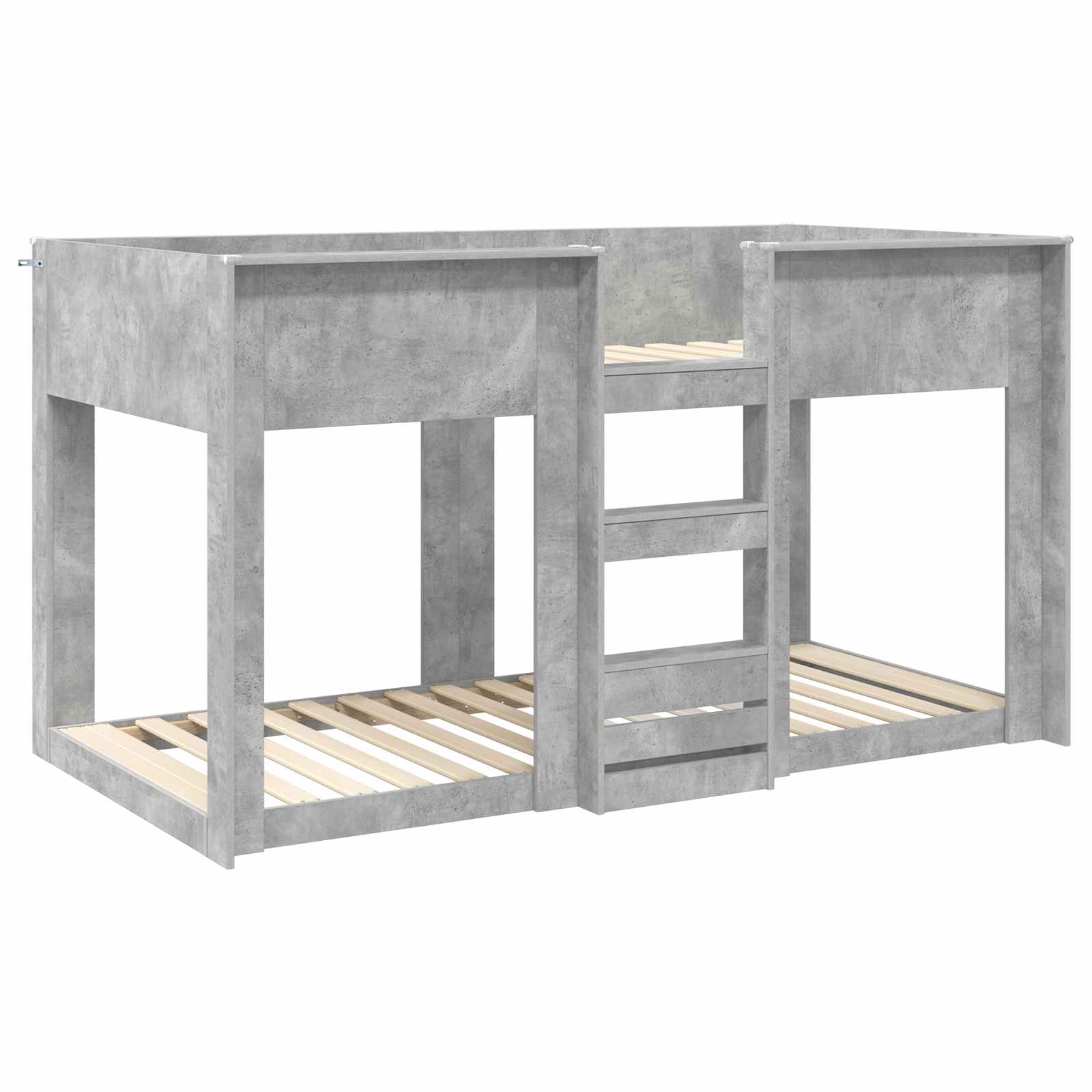 Letto a Castello per Bambini Grigio cemento 100 x 200 cm | homemem39