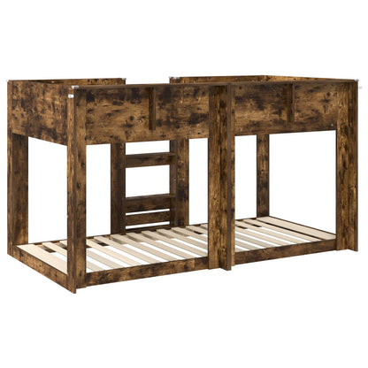 Letto a Castello per Bambini Rovere fumé 100 x 200 cm | homemem39