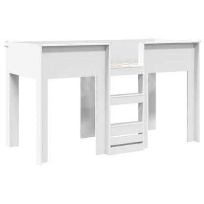 Letto a Castello per Bambini Bianco 75 x 190 cm | homemem39