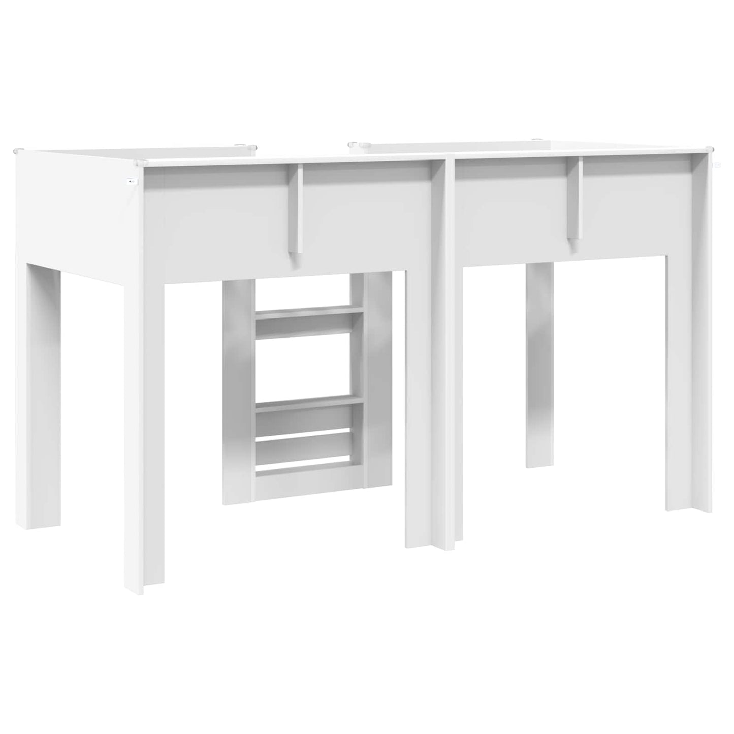 Letto a Castello per Bambini Bianco 75 x 190 cm | homemem39