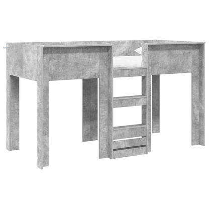 Letto a Castello per Bambini Grigio cemento 75 x 190 cm | homemem39