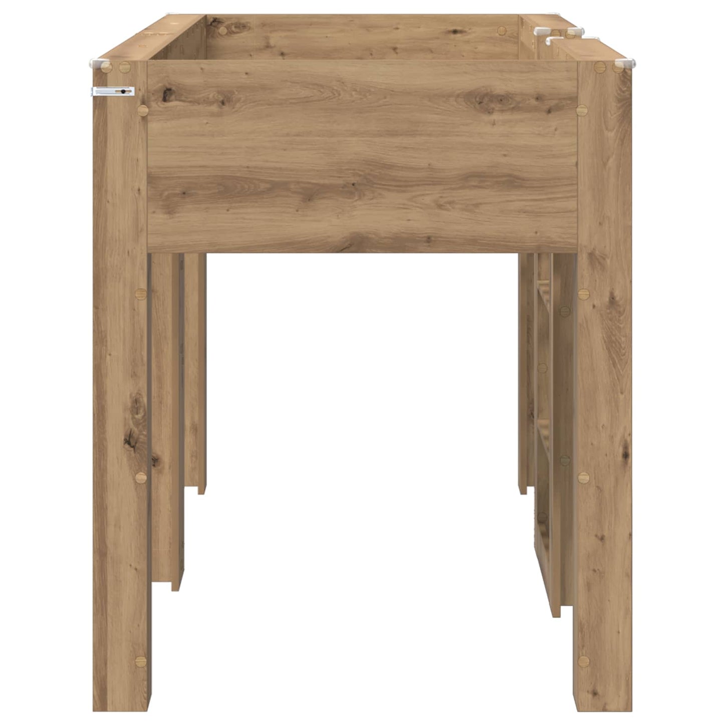 Letto a Castello per Bambini Rovere artigianale 75 x 190 cm | homemem39