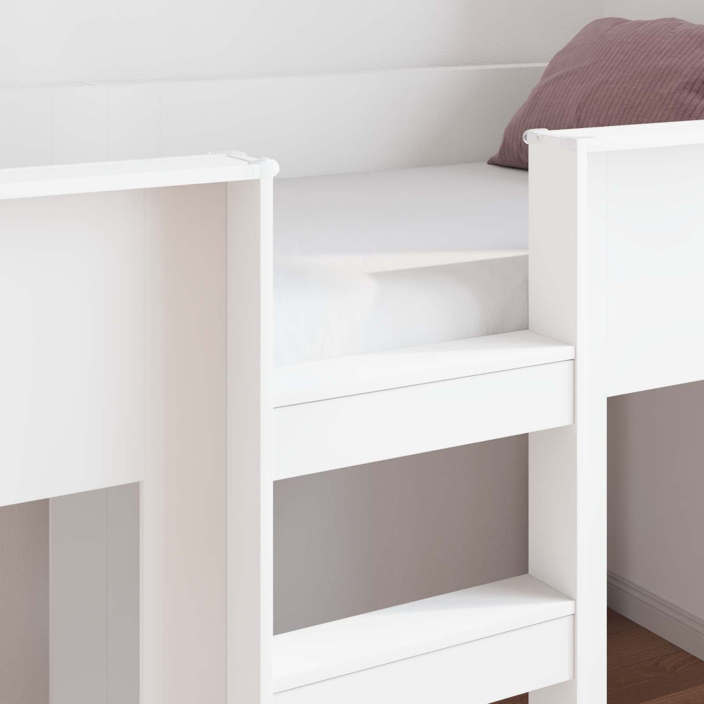 Letto a Castello per Bambini Bianco 90 x 190 cm | homemem39