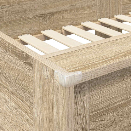 Letto a Castello per Bambini Rovere Sonoma 90 x 190 cm | homemem39