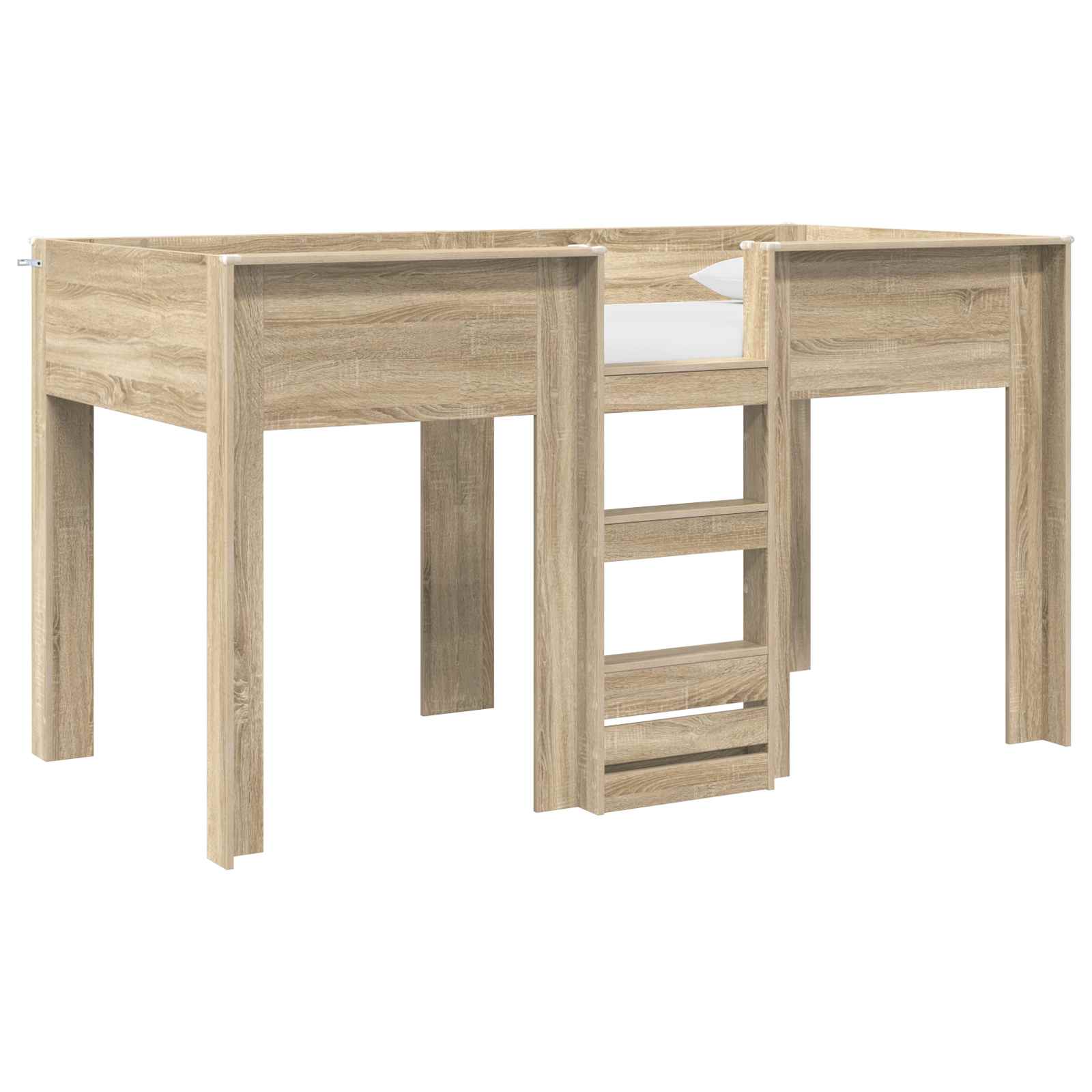 Letto a Castello per Bambini Rovere Sonoma 90 x 190 cm | homemem39