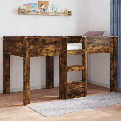 Letto a Castello per Bambini Rovere fumé 90 x 190 cm | homemem39