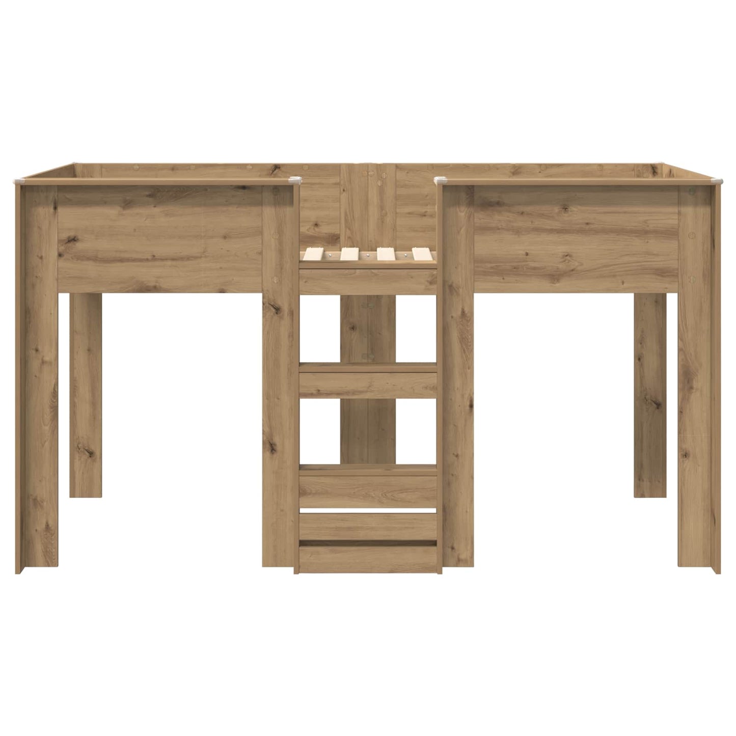 Letto a Castello per Bambini Rovere artigianale 90 x 190 cm | homemem39