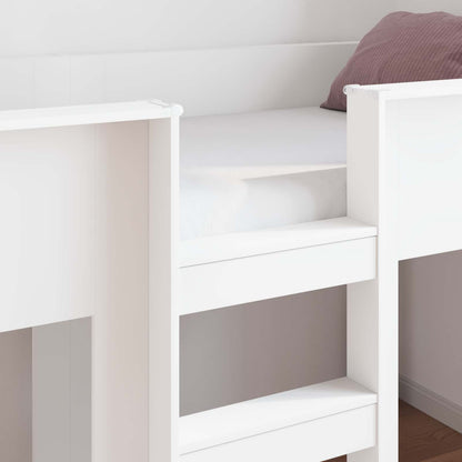 Letto a Castello per Bambini Bianco 80 x 200 cm | homemem39