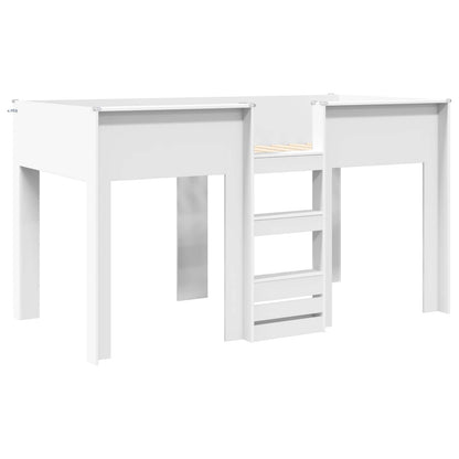 Letto a Castello per Bambini Bianco 80 x 200 cm | homemem39