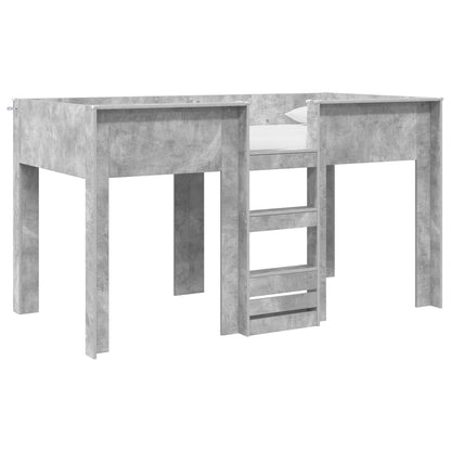 Letto a Castello per Bambini Grigio cemento 80 x 200 cm | homemem39