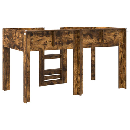 Letto a Castello per Bambini Rovere fumé 80 x 200 cm | homemem39