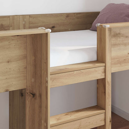 Letto a Castello per Bambini Rovere artigianale 90 x 200 cm | homemem39