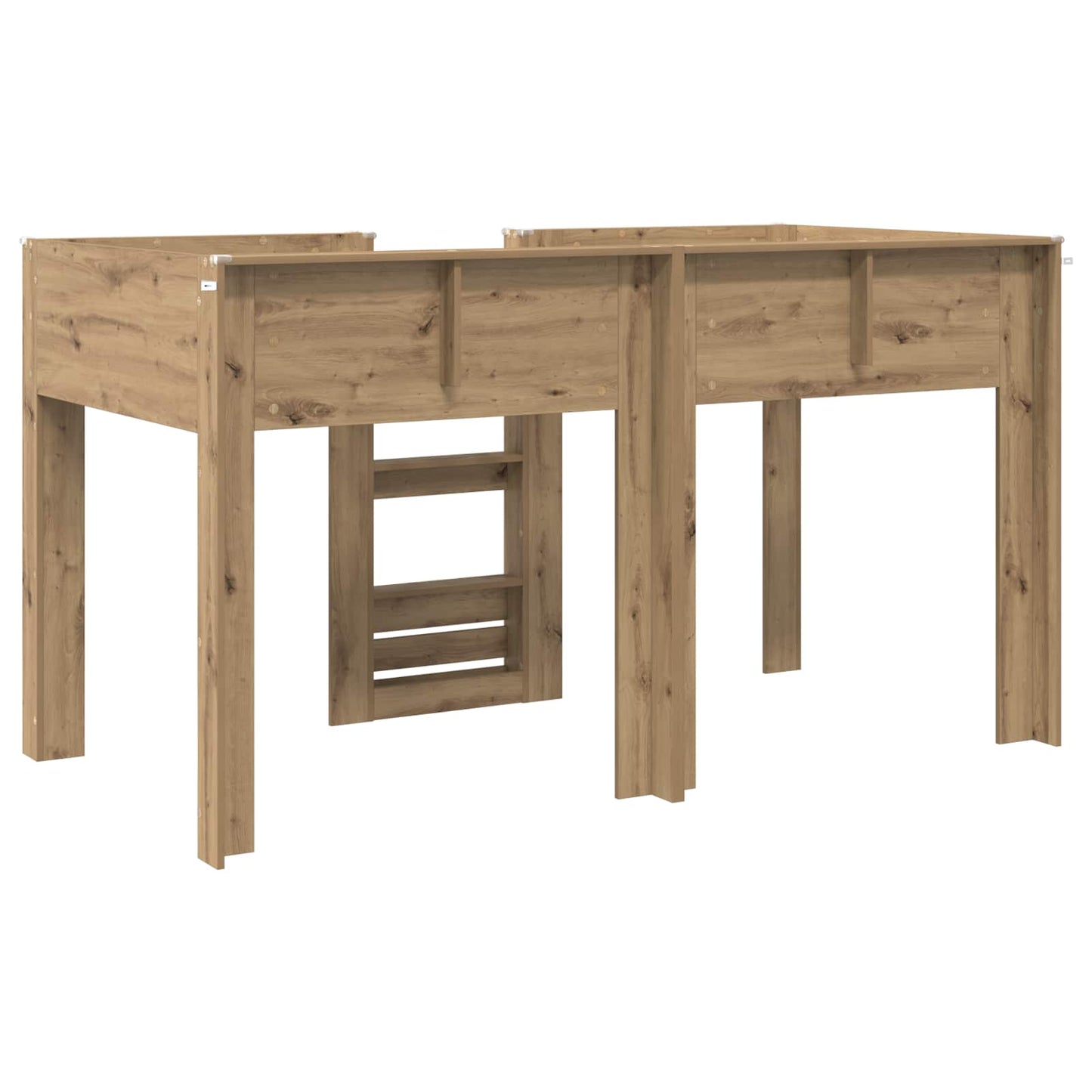 Letto a Castello per Bambini Rovere artigianale 90 x 200 cm | homemem39