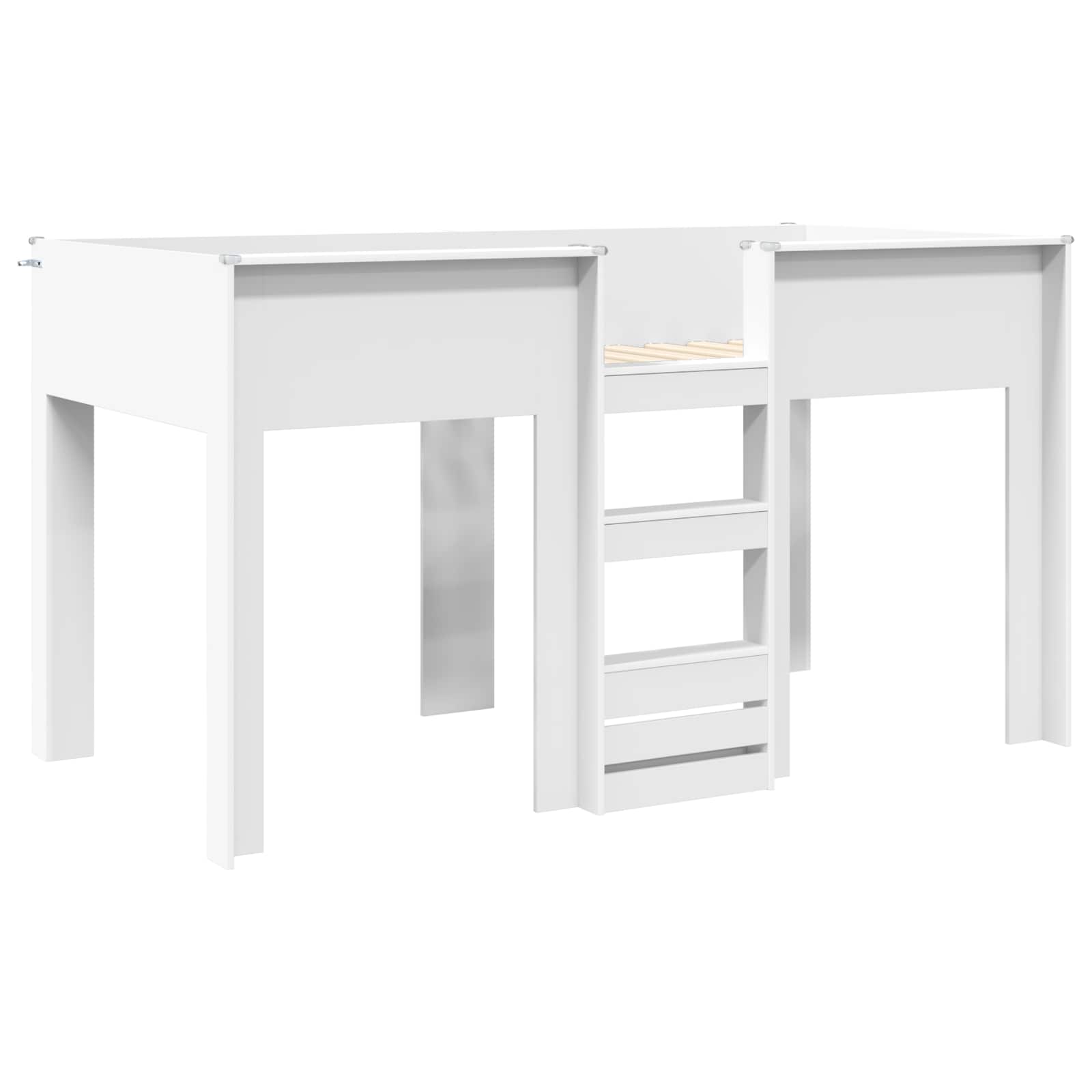 Letto a Castello per Bambini Bianco 100 x 200 cm | homemem39