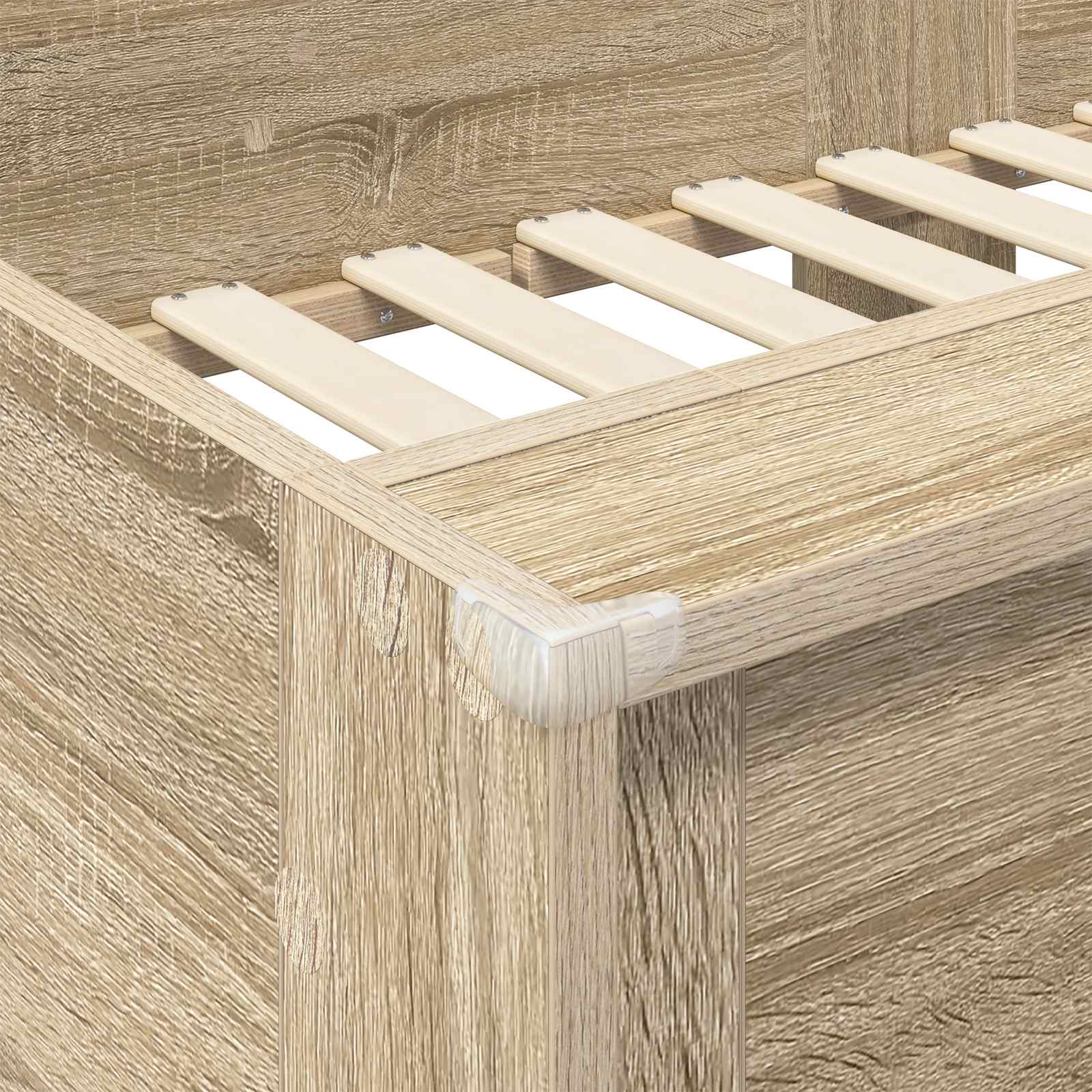 Letto a Castello per Bambini Rovere Sonoma 100 x 200 cm | homemem39