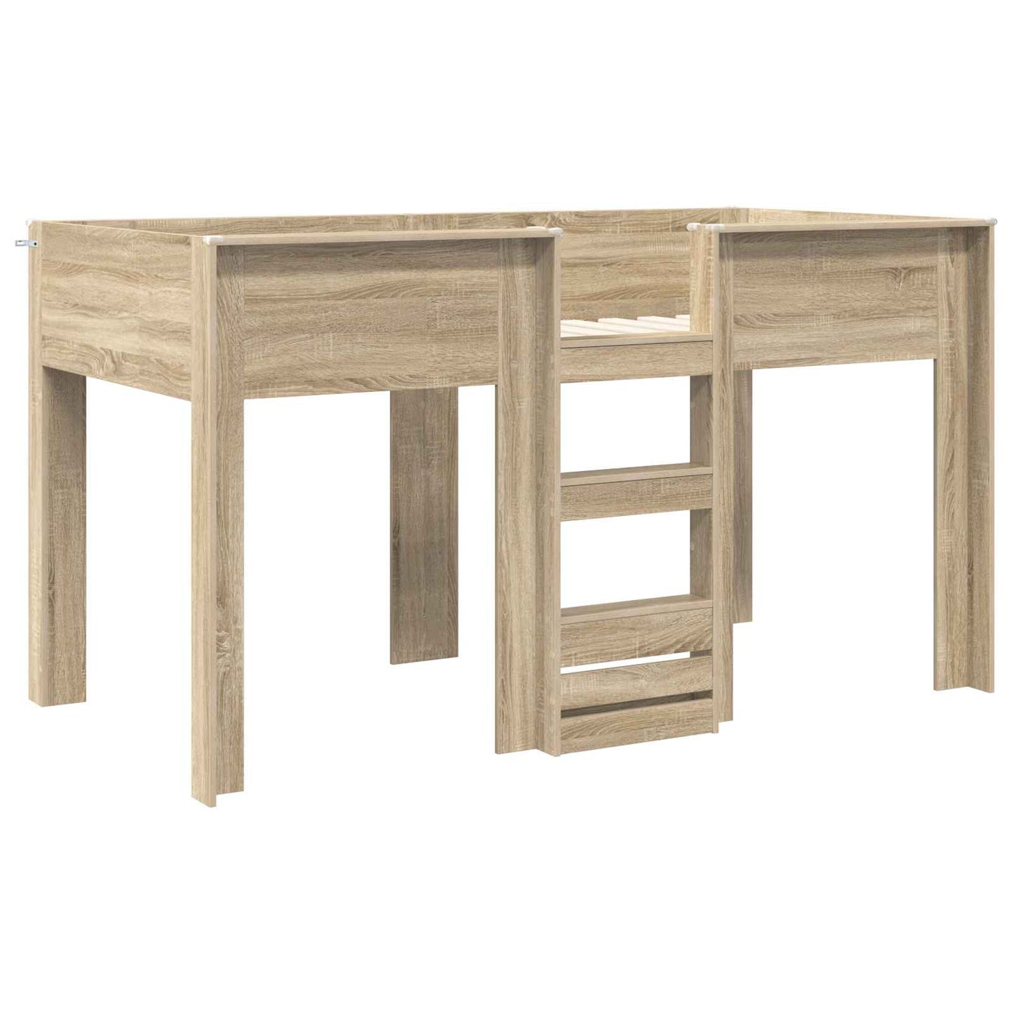 Letto a Castello per Bambini Rovere Sonoma 100 x 200 cm | homemem39