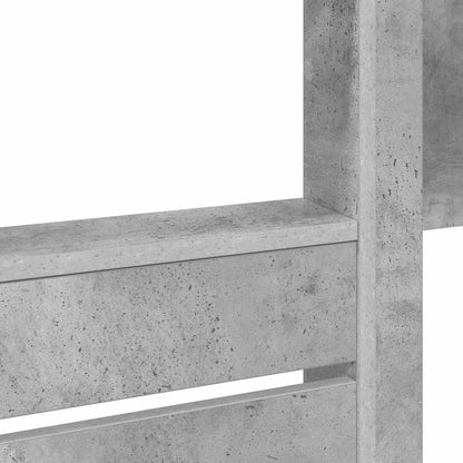 Letto a Castello per Bambini Grigio cemento 100 x 200 cm | homemem39