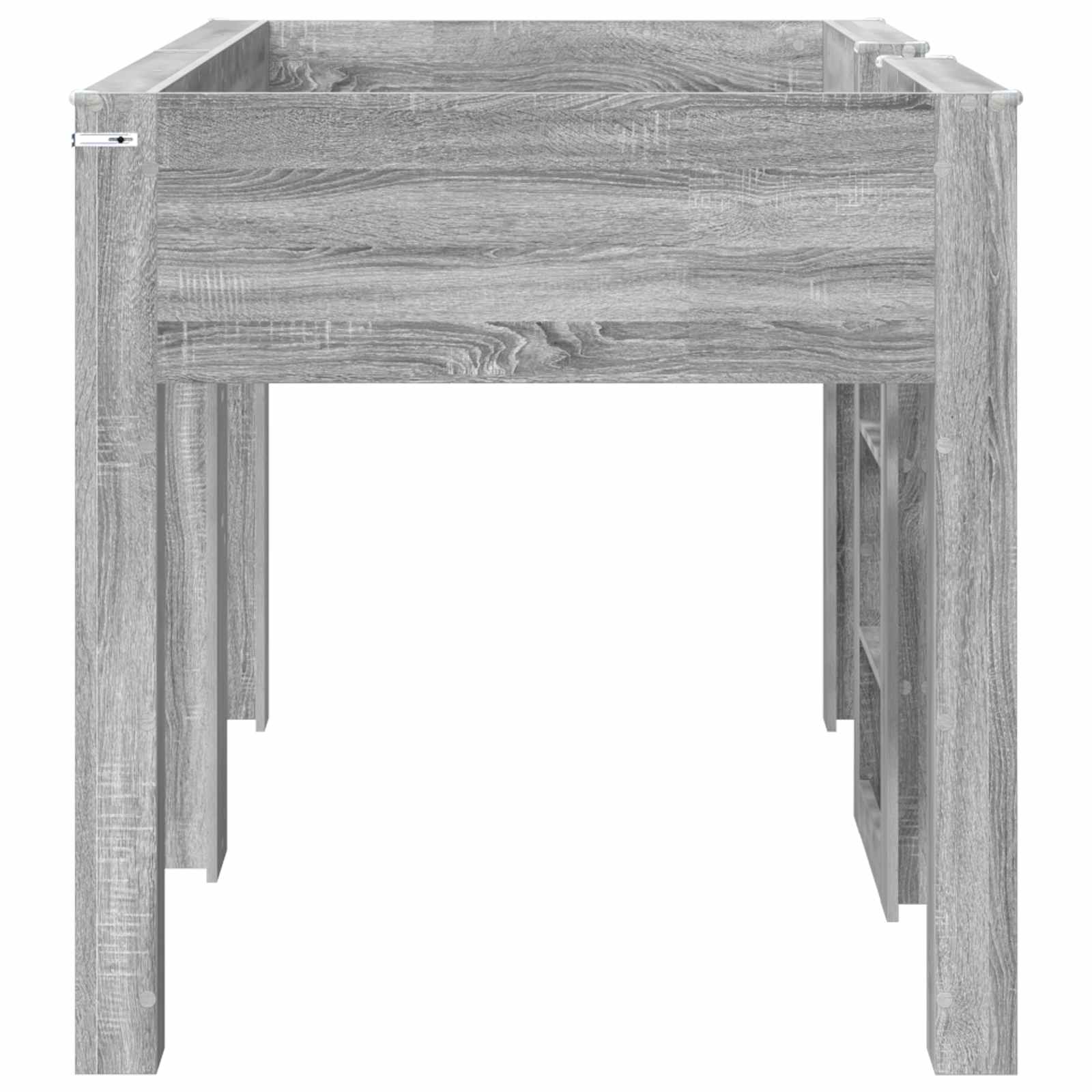 Letto a Castello per Bambini Grigio Sonoma 100 x 200 cm | homemem39
