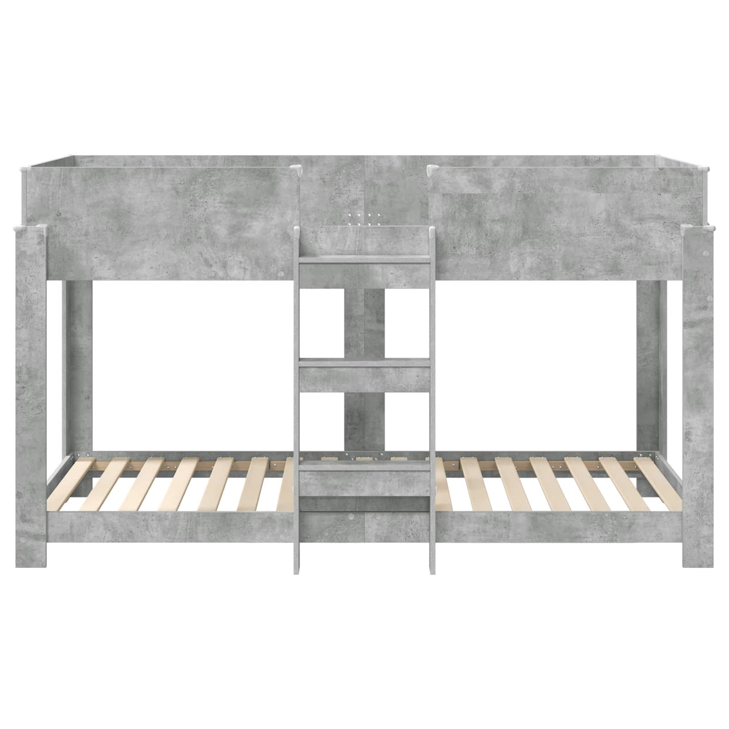 Letto a Castello per Bambini Grigio cemento 100 x 200 cm | homemem39