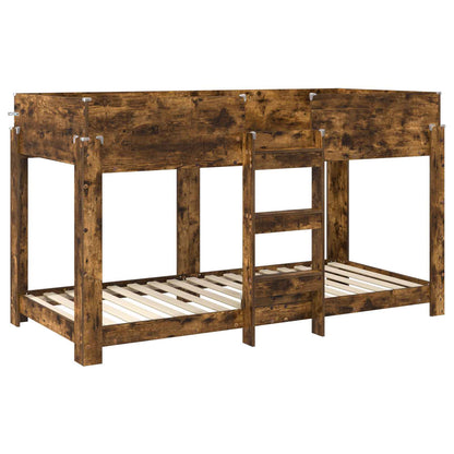 Letto a Castello per Bambini Rovere fumé 100 x 200 cm | homemem39