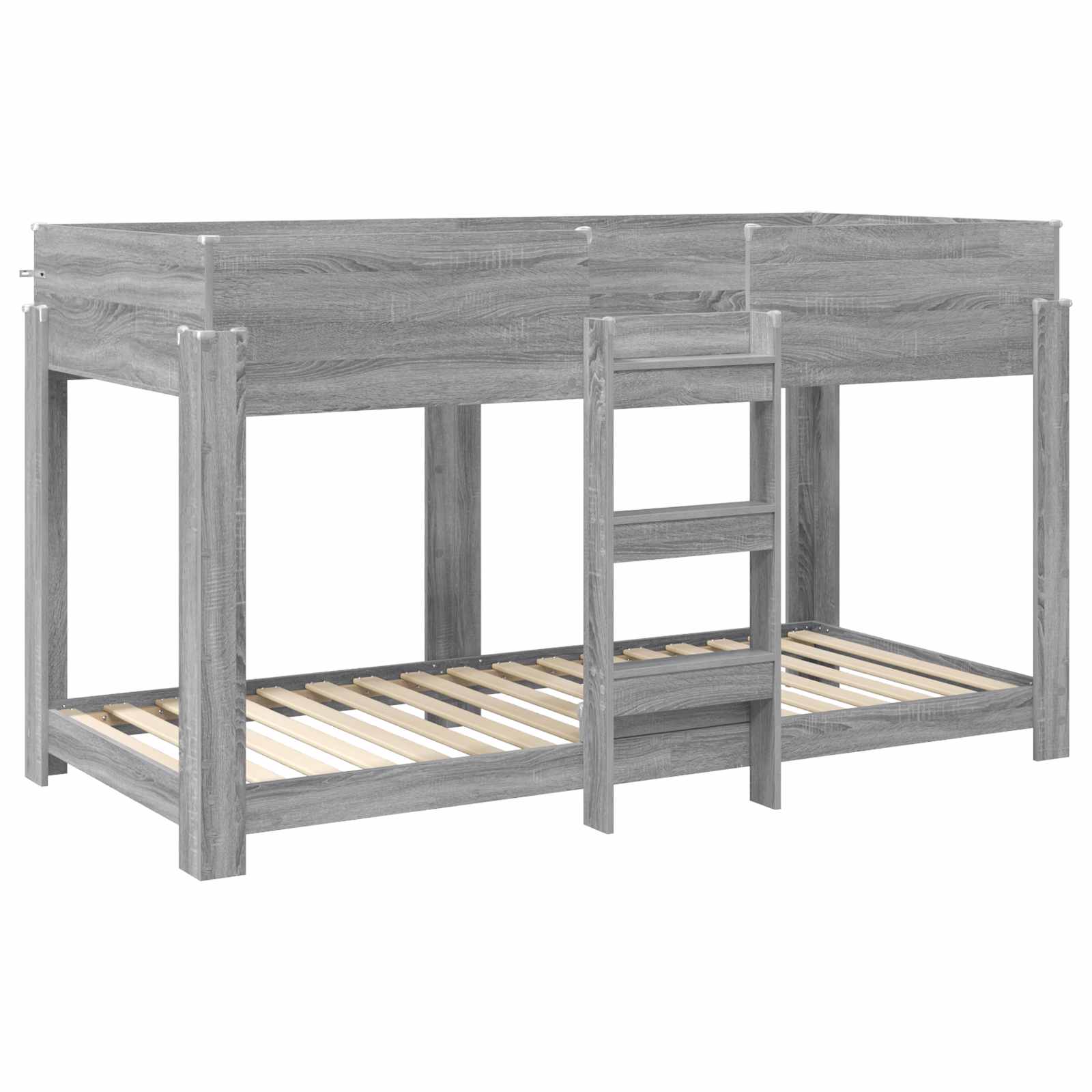 Letto a Castello per Bambini Grigio Sonoma 100 x 200 cm | homemem39