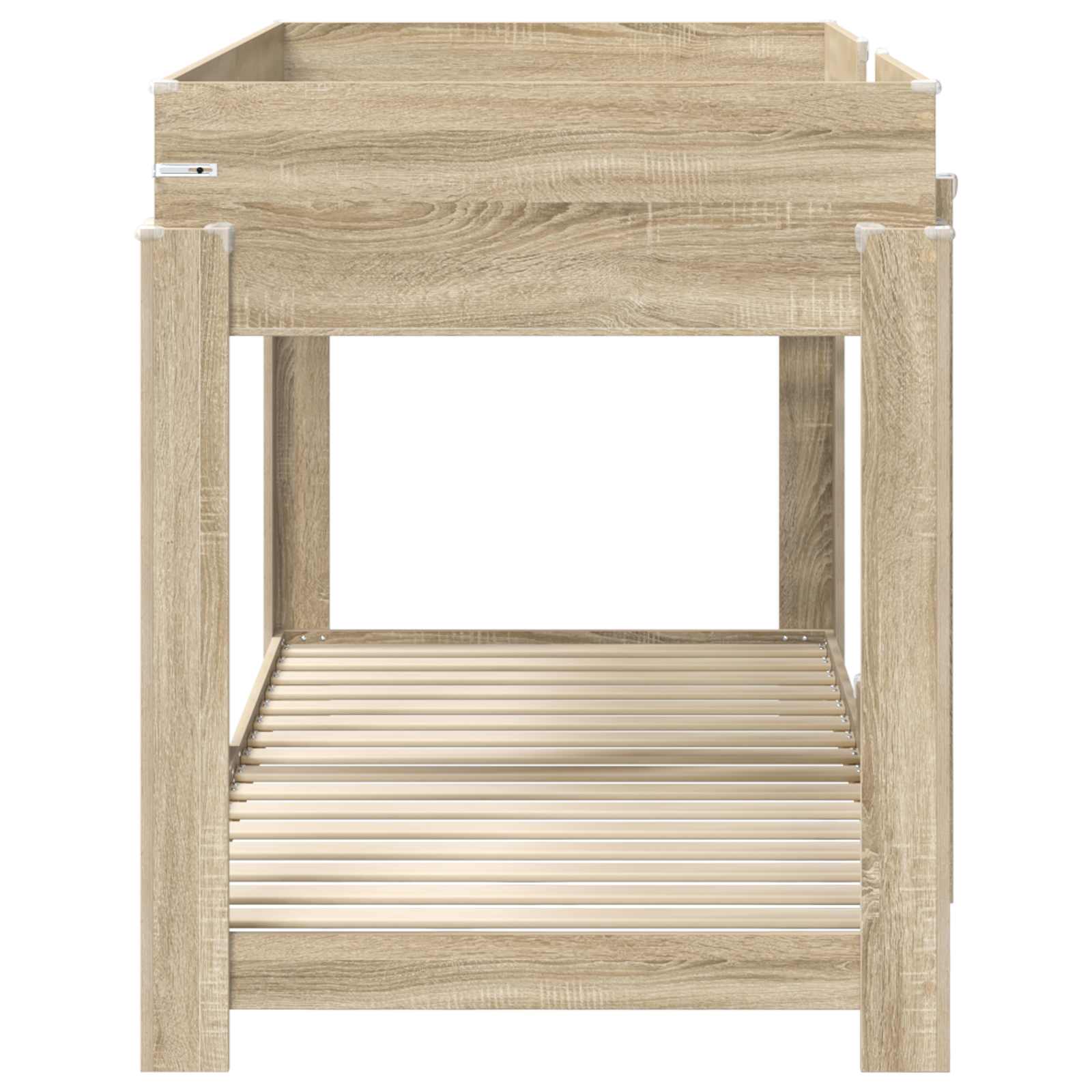 Letto a Castello per Bambini Rovere Sonoma 90 x 200 cm | homemem39