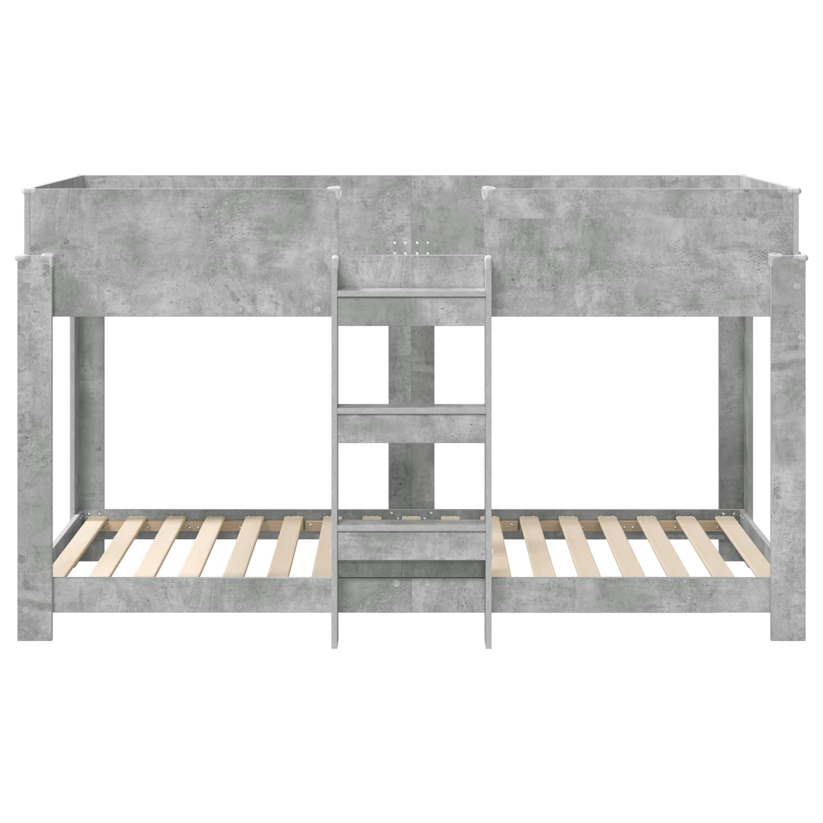 Letto a Castello per Bambini Grigio cemento 90 x 200 cm | homemem39