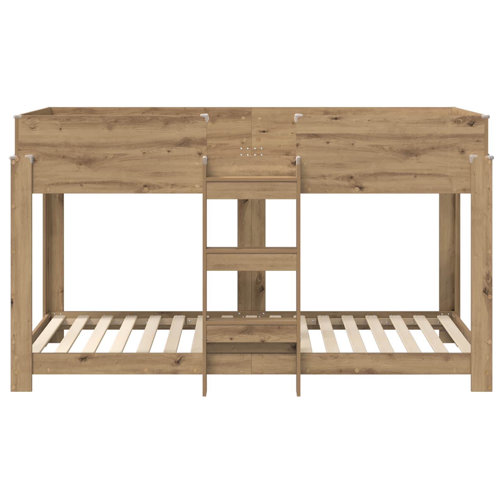 Letto a Castello per Bambini Rovere artigianale 90 x 200 cm | homemem39