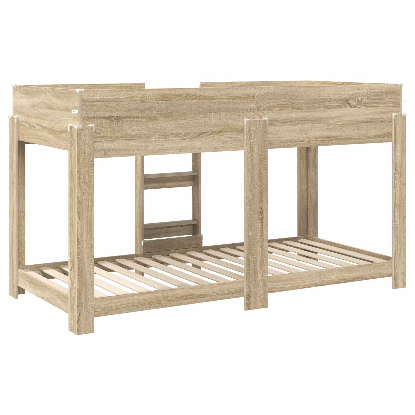 Letto a Castello per Bambini Rovere Sonoma 80 x 200 cm | homemem39