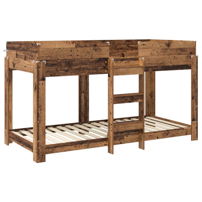 Letto a Castello per Bambini Legno vecchio 90 x 190 cm | homemem39