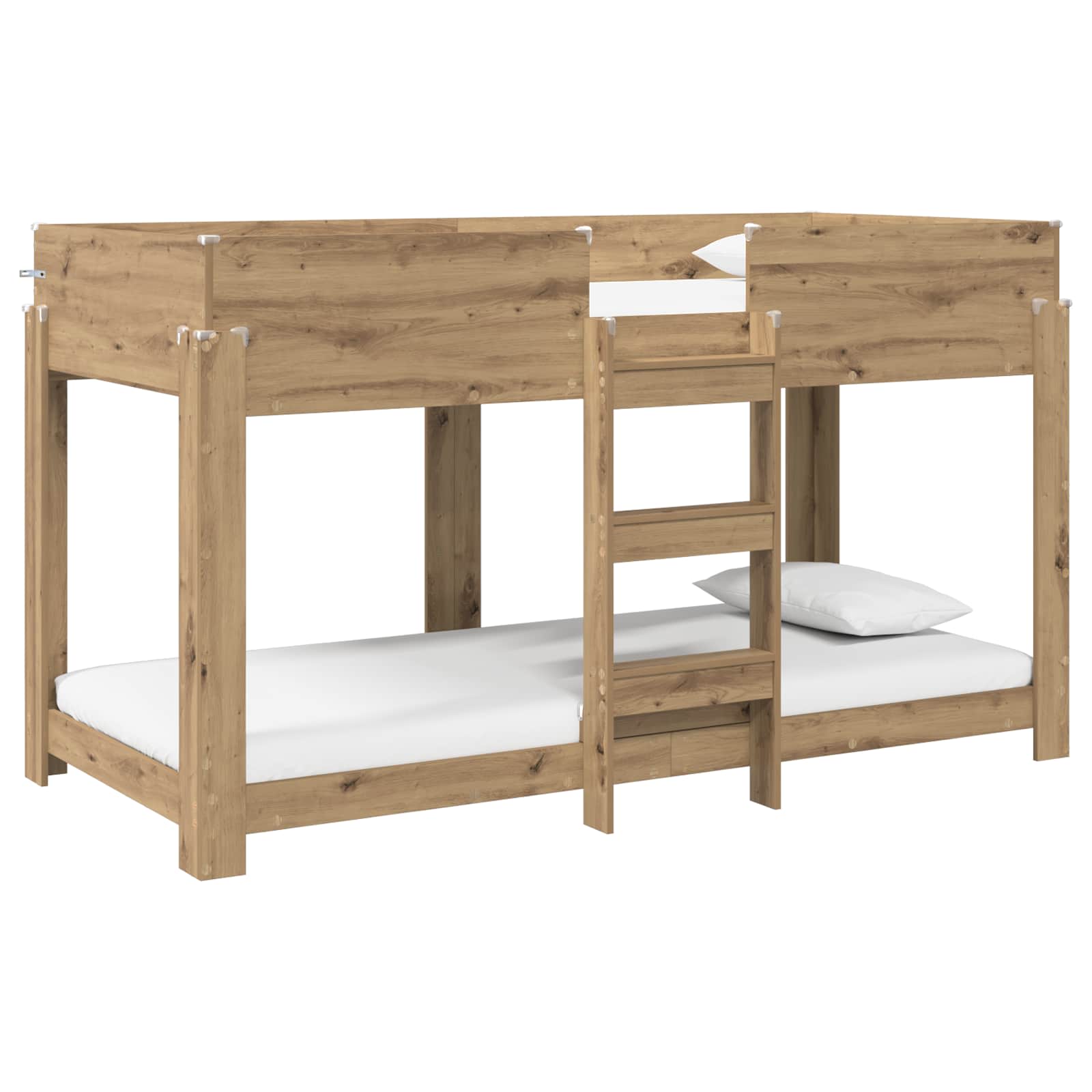 Letto a Castello per Bambini Rovere artigianale 90 x 190 cm | homemem39