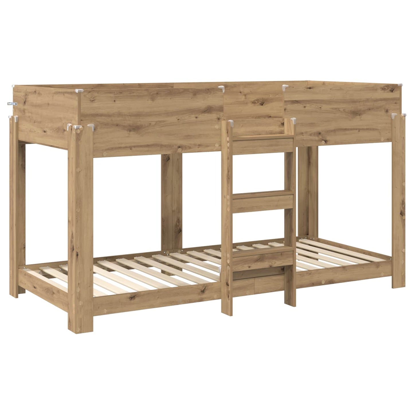 Letto a Castello per Bambini Rovere artigianale 90 x 190 cm | homemem39
