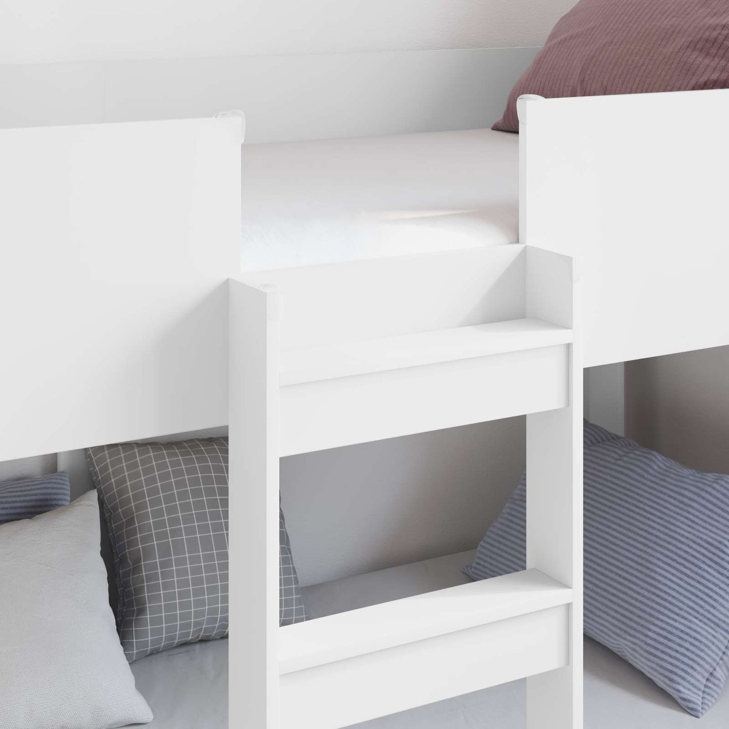 Letto a Castello per Bambini Bianco 75 x 190 cm | homemem39