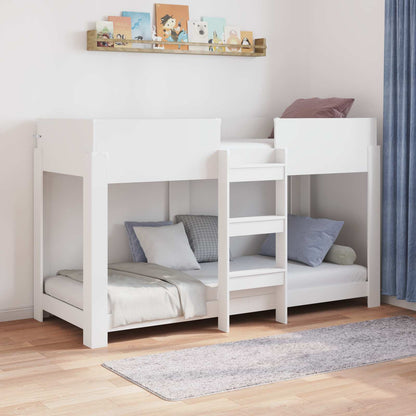 Letto a Castello per Bambini Bianco 75 x 190 cm | homemem39