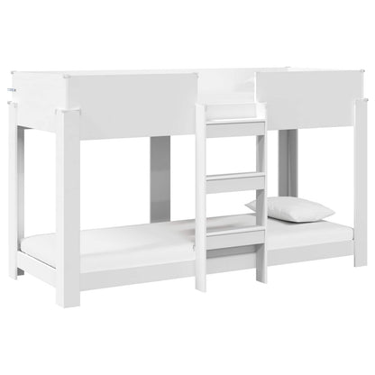 Letto a Castello per Bambini Bianco 75 x 190 cm | homemem39