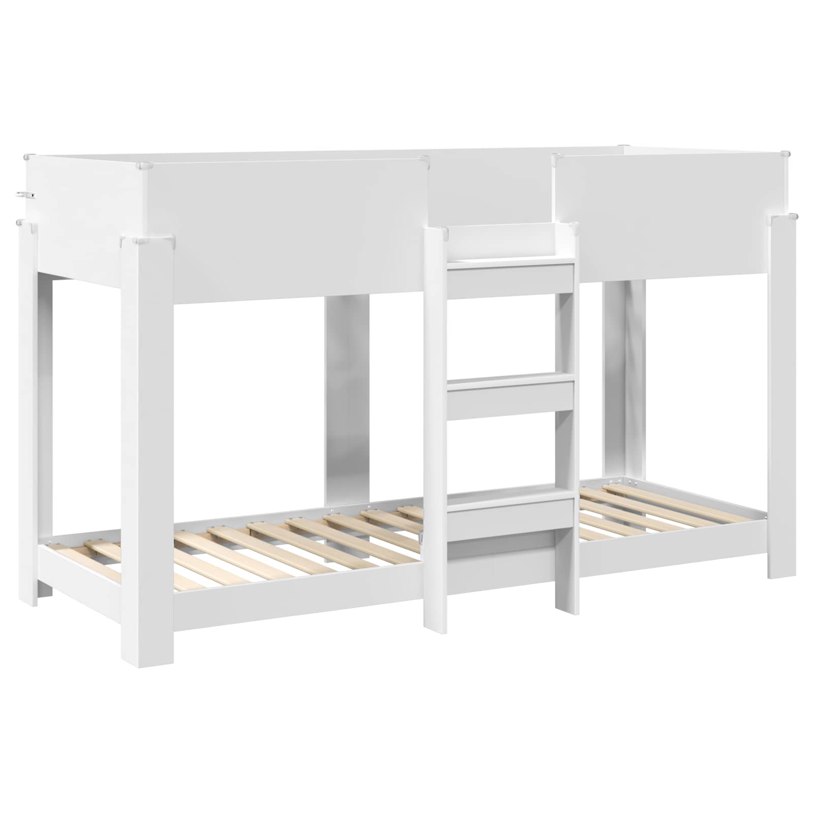 Letto a Castello per Bambini Bianco 75 x 190 cm | homemem39