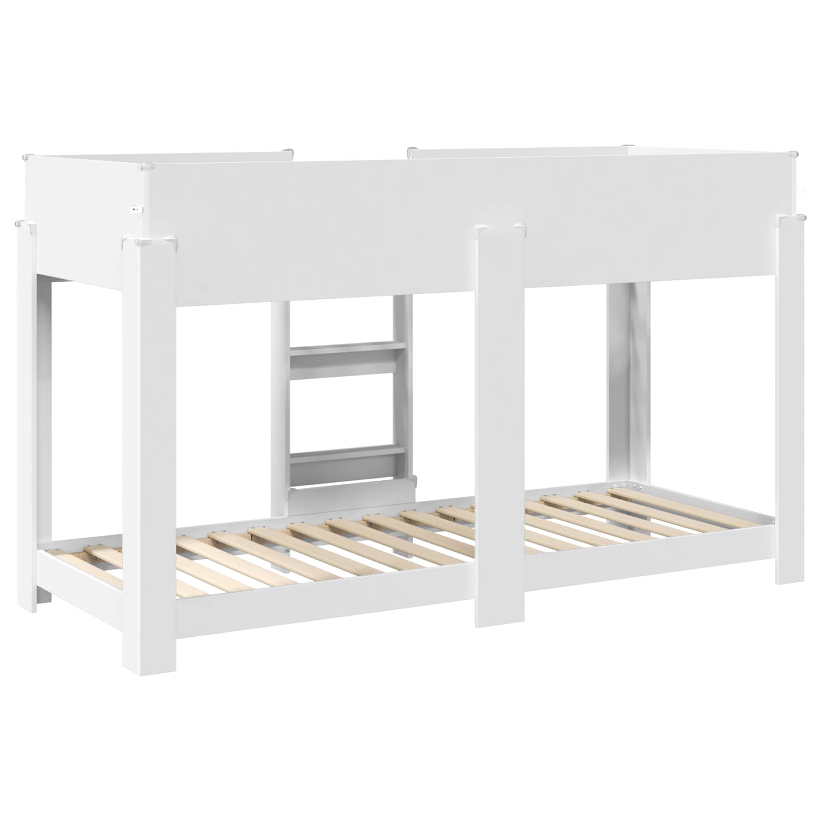 Letto a Castello per Bambini Bianco 75 x 190 cm | homemem39
