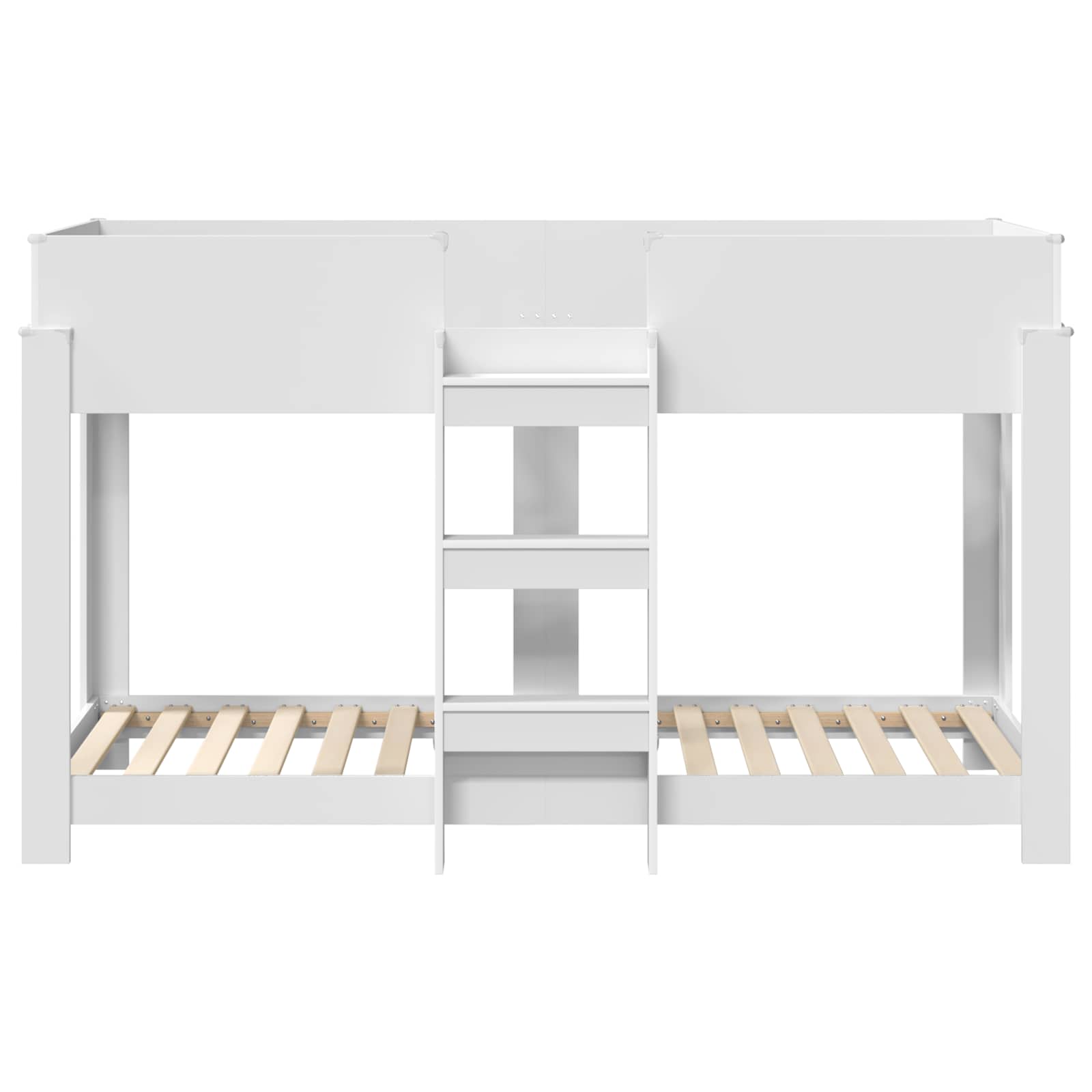 Letto a Castello per Bambini Bianco 75 x 190 cm | homemem39