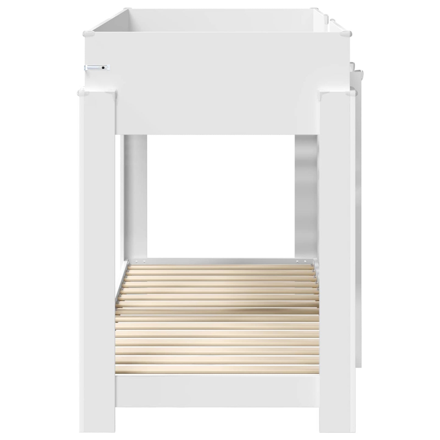 Letto a Castello per Bambini Bianco 75 x 190 cm | homemem39