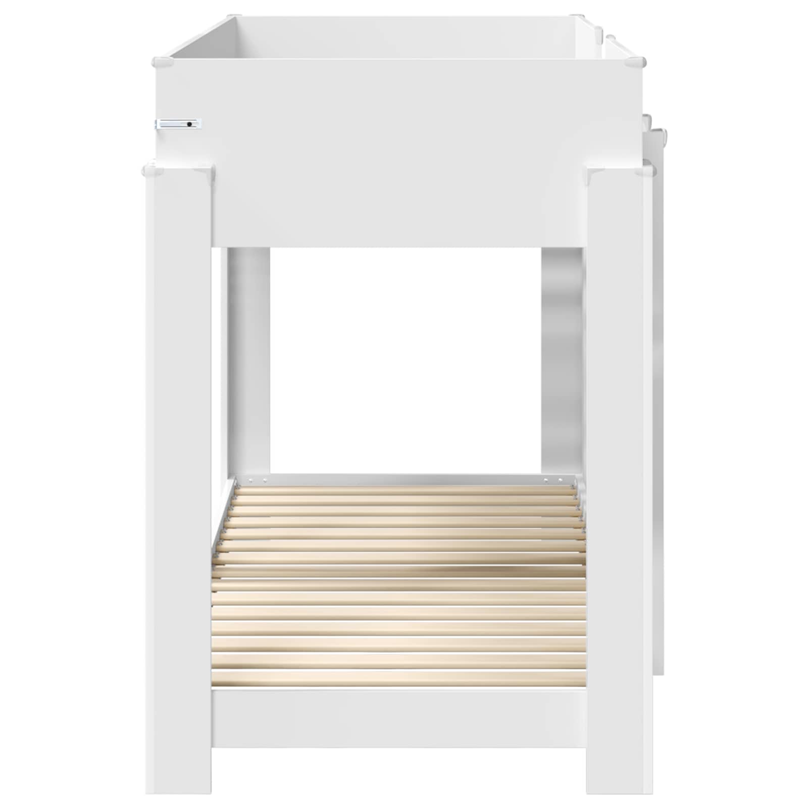 Letto a Castello per Bambini Bianco 75 x 190 cm | homemem39