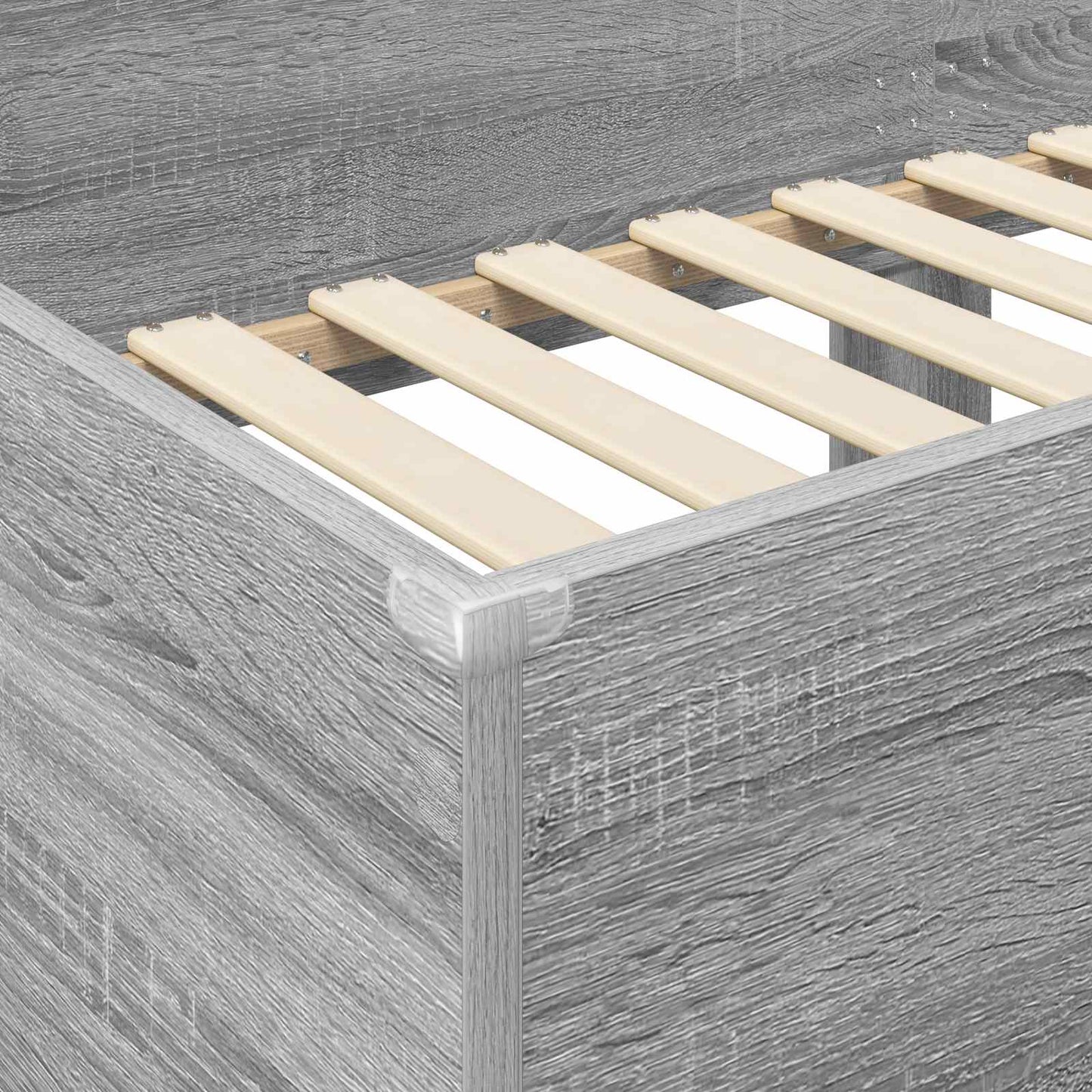 Letto a Castello per Bambini Grigio Sonoma 75 x 190 cm | homemem39