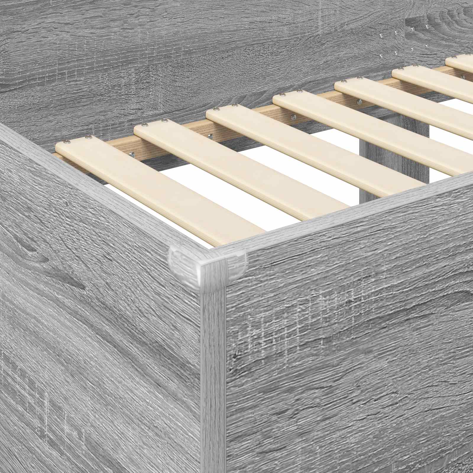 Letto a Castello per Bambini Grigio Sonoma 75 x 190 cm | homemem39