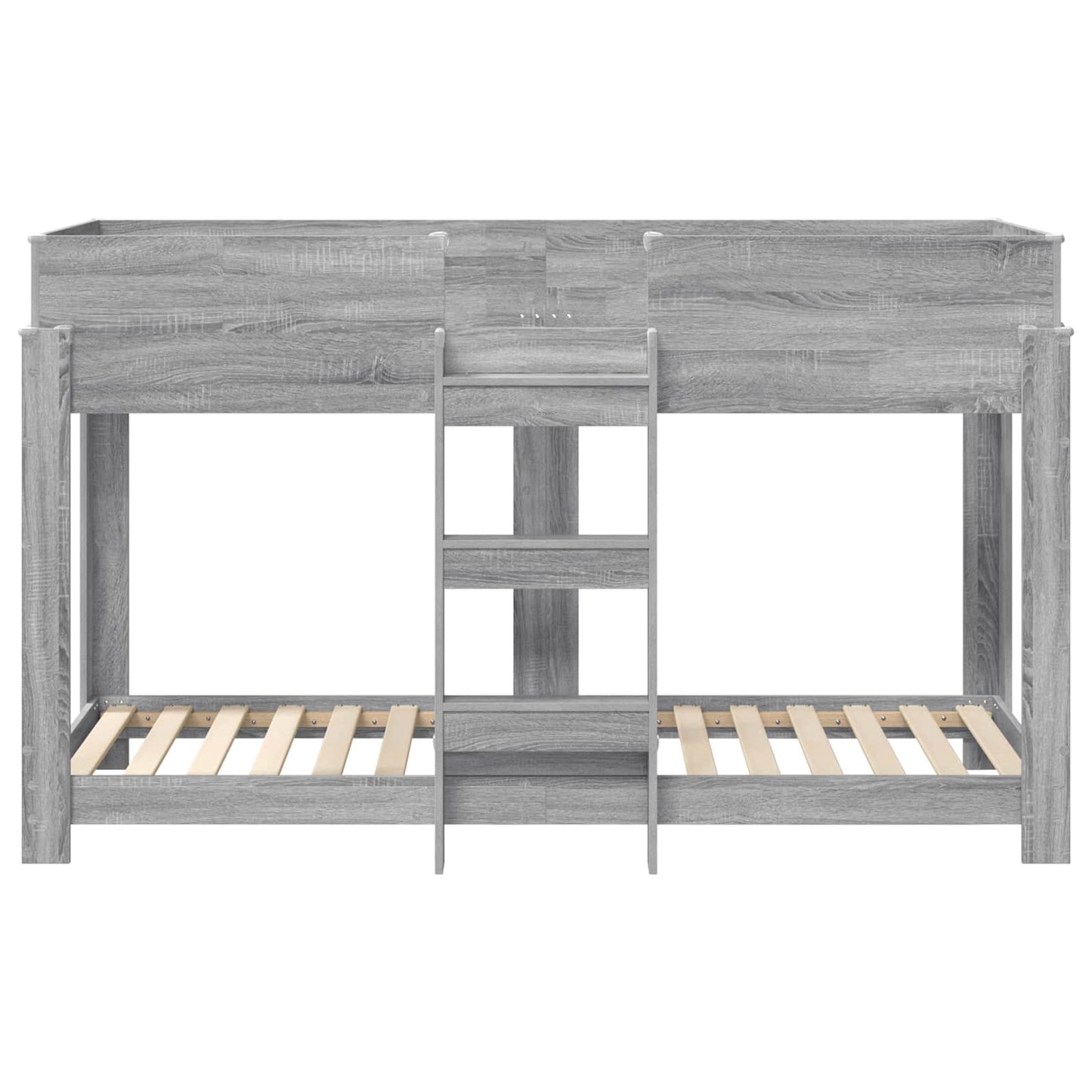 Letto a Castello per Bambini Grigio Sonoma 75 x 190 cm | homemem39