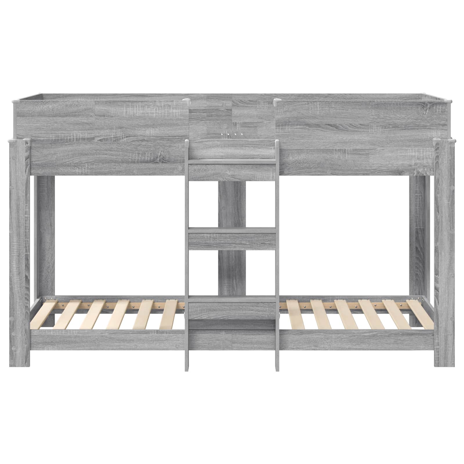 Letto a Castello per Bambini Grigio Sonoma 75 x 190 cm | homemem39