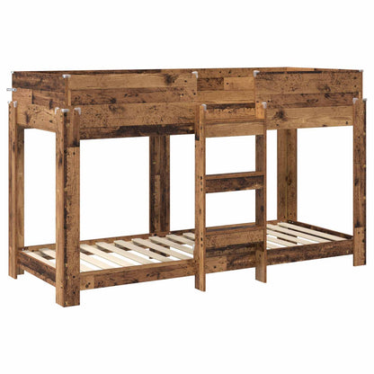 Letto a Castello per Bambini Legno vecchio 75 x 190 cm | homemem39