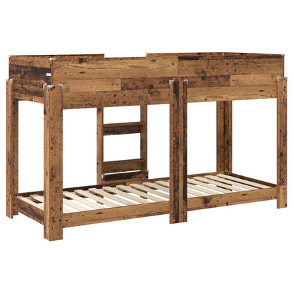 Letto a Castello per Bambini Legno vecchio 75 x 190 cm | homemem39