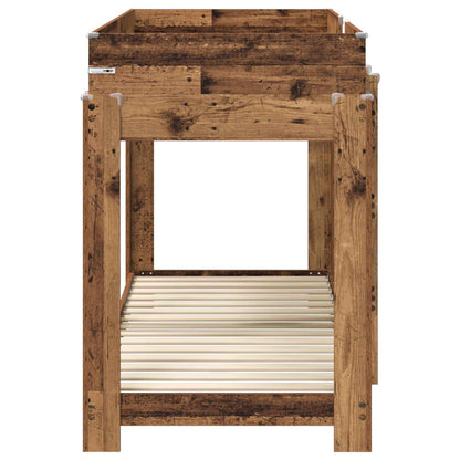 Letto a Castello per Bambini Legno vecchio 75 x 190 cm | homemem39