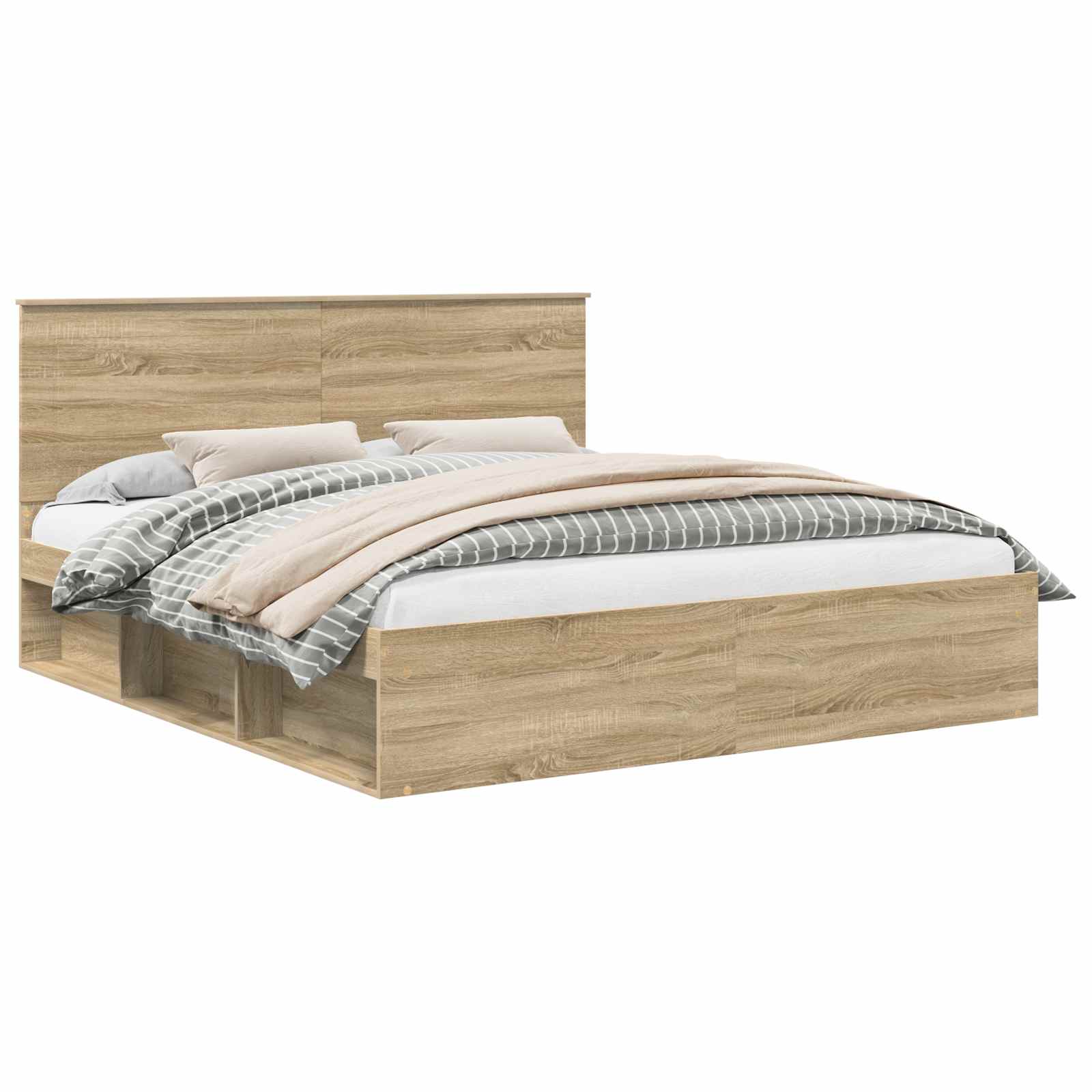 Struttura del letto Sonoma 200 x 200 cm Pino massello | homemem39